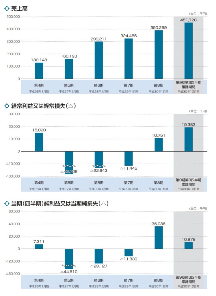 ハウテレビジョンの業績