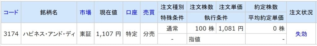 ハピネス・アンド・ディ（ライブスター証券）