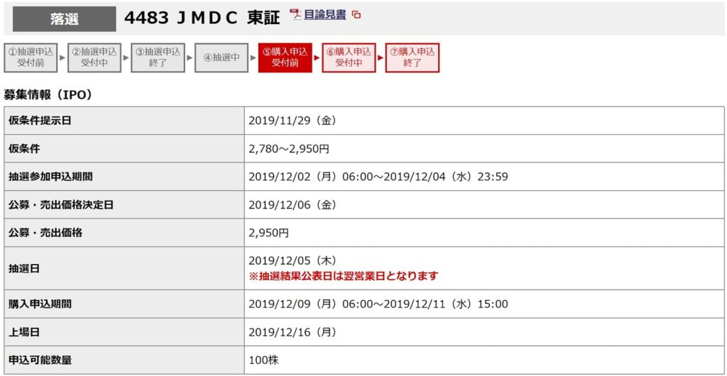 JMDC（野村證券）