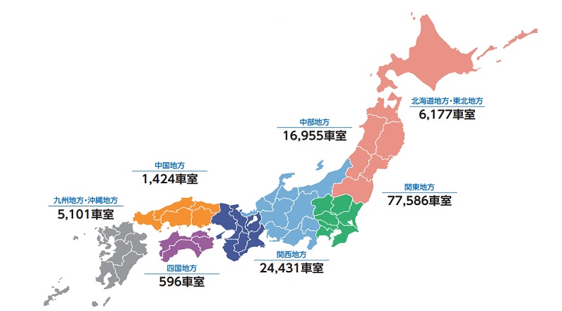 日本システムバンクのコインパーキング