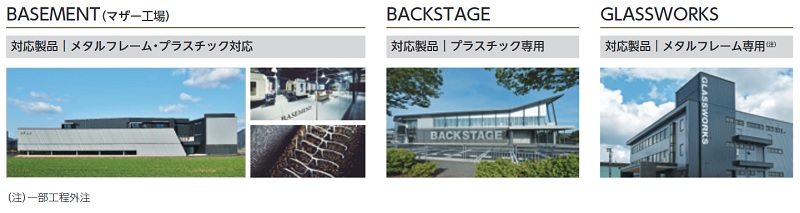 Japan-Eyewear-Holdingsの自社工場